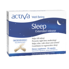 Activa Well-Being Sleep, 45 vege caps Activa Well-Being Sleep, 45 vege caps
